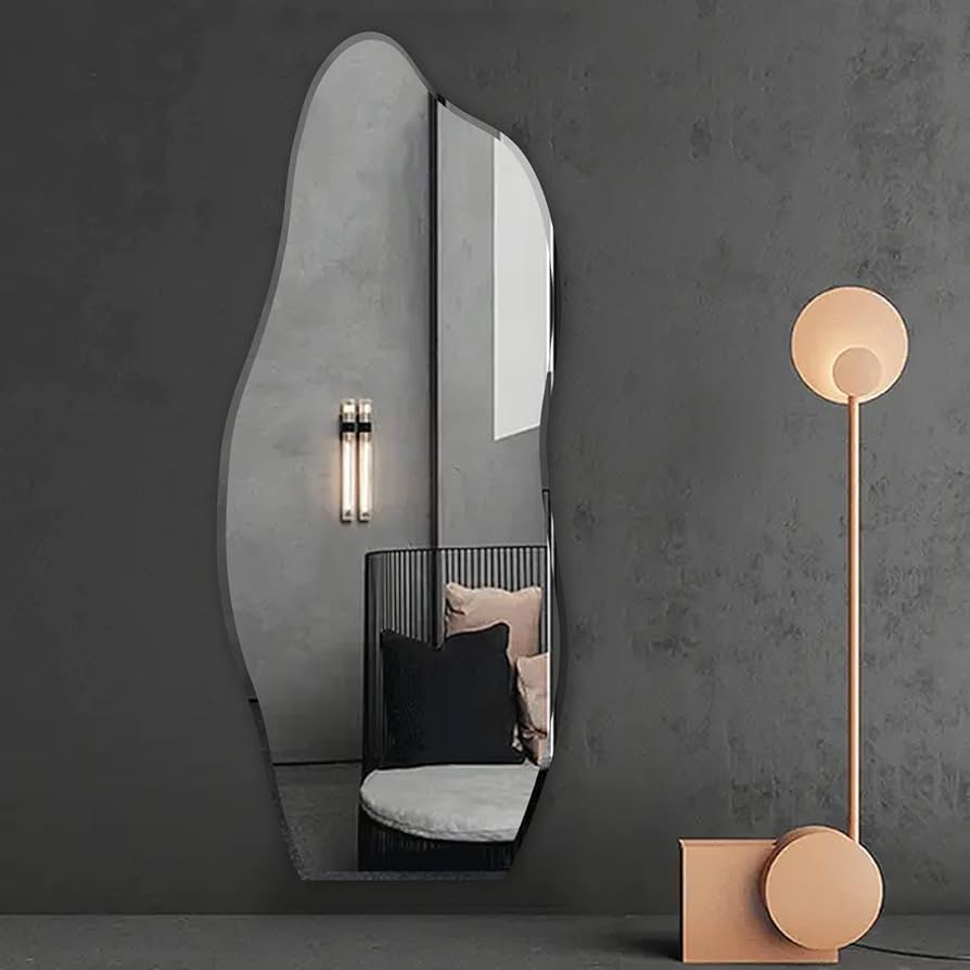 アスプルンド l Wall Mirror M ウォールミラー TALL WALL MIRROR ブラス W440×H1330mm - YAMAGIWA OnlineStore